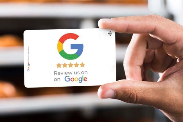 Google Review Business Card Icon "Refresh" with NFC and QR Code - Image 6