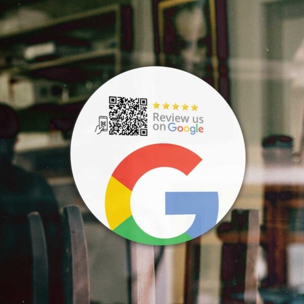 Review on Google Sticker Round with NFC and QR code