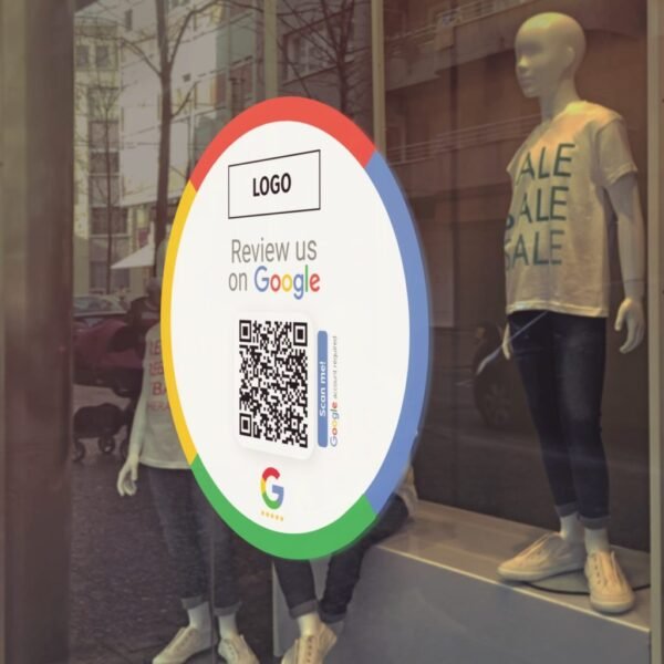 Review on Google Sticker Round with NFC and QR code - Image 3