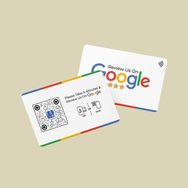 Google Review Business Card NFC and QR Code - Image 3