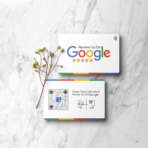 Google Review Business Card NFC and QR Code - Image 5