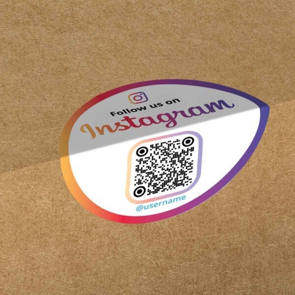 Instagram Sticker Labels Roll Clean - Image 2