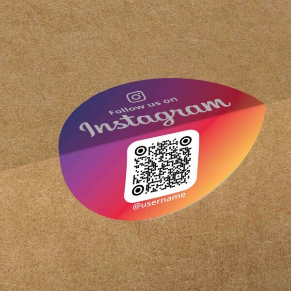 Instagram Sticker Labels Roll Colour - Image 3